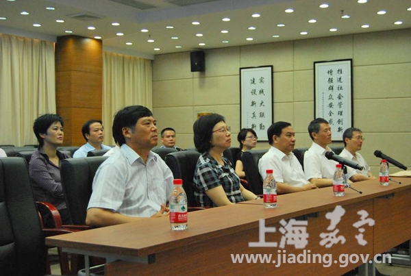 嘉定区委书记金建忠,区委常委,政法委书记