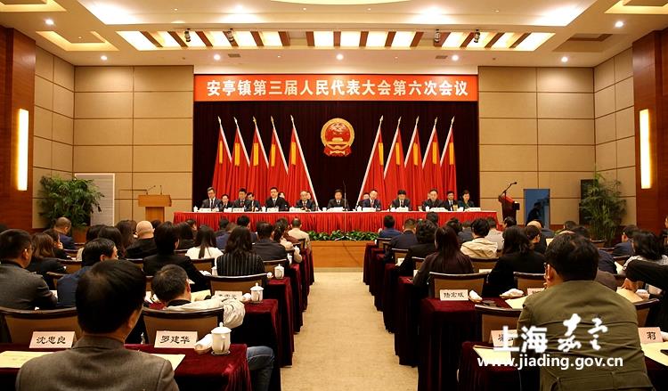 安亭镇召开第三届人民代表大会第六次会议