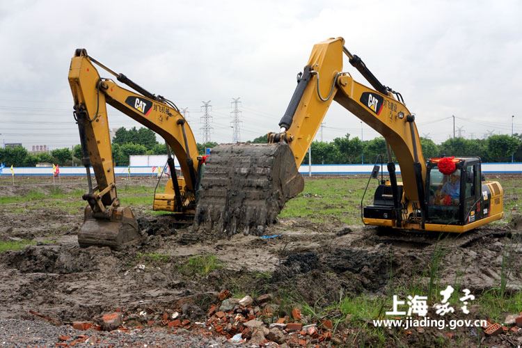 嘉定区南部医疗中心江桥医院新建工程顺利开工