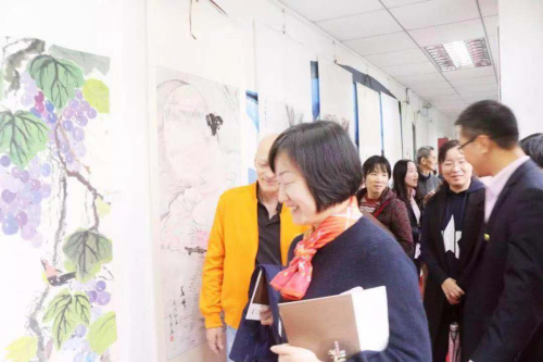 嘉定嘉和社区第四届书画作品展启幕近半月 备受好评
