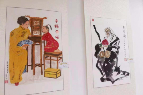 嘉定嘉和社区第四届书画作品展启幕近半月 备受好评