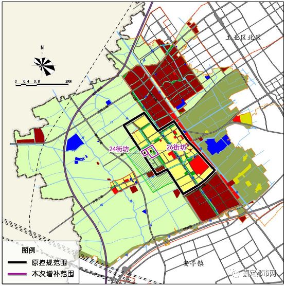 街镇信息《嘉定区外冈新市镇镇区jds3-0201单元控制性详细规划24,26