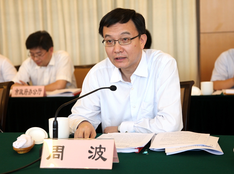 副市长周波指导安亭领导班子教育实践活动专题民主生活会
