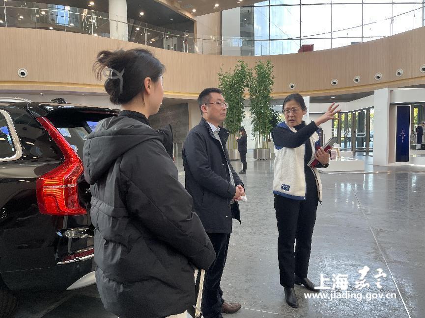 区经委走访调研沃尔沃汽车技术（上海）有限公司