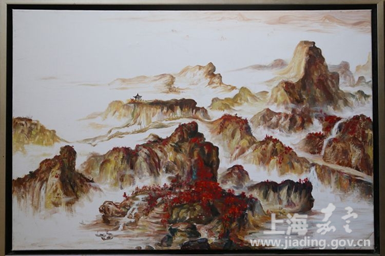 黄小红《江山尽染深秋色》